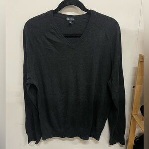 J. Crew Men’s Cotton Blend Pullover V-neck Sweater